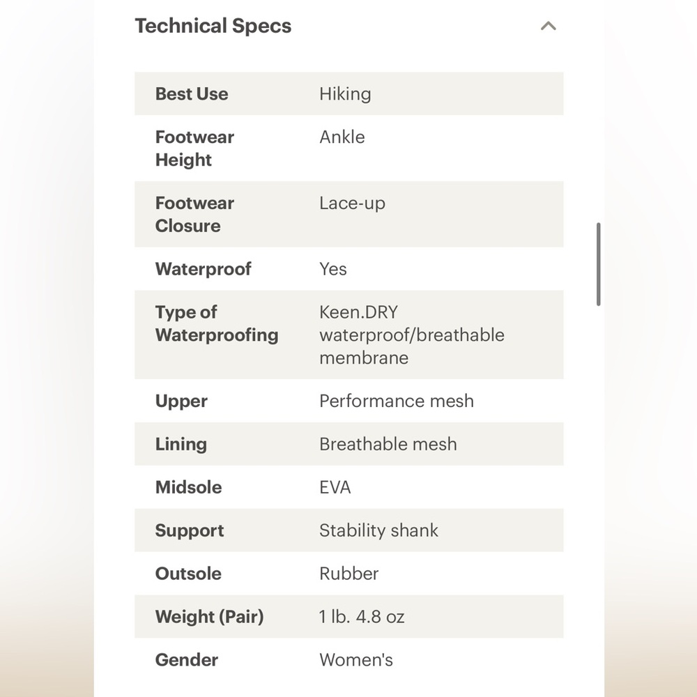 Keen Explore Mid Waterproof All Terrain Hiking Boots - Picture 4 of 8